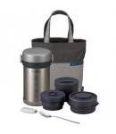 Zojirushi Ms Bento Stainless Lunch Jar with Fork 3 Jars