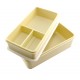 Japanese Bento Box 2 tier Lunch Box with Strap and Chop Green