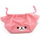 Japanese Bento Lunch Drawstring Bag with Ears - Bear