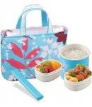 Kids Bento Stainless Lunch Box Blue