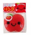 Japanese Kitchen Sponge Cute Red Apple