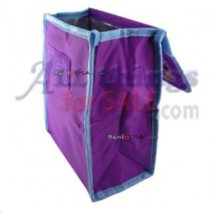 INSULATED BENTO LUNCH BAG WITH 3D DESIGN BUTTERFLY  
