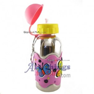 ECO-FRIENDLY STAINLESS STEEL DRINKING WATER BOTTLE BUTTEFLY ECO-FRIENDLY STAINLESS STEEL DRINKING WATER BOTTLE BUTTEFLY