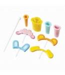Japanese Bento Deco Animal Face Cutter and Ears Food Pick Set