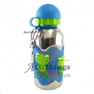 Eco-Friendly Stainless Steel Drinking Water Bottle 12.5 -Frog Eco-Friendly Stainless Steel Drinking Water Bottle 12.5 -Frog