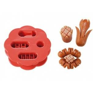 Japanese Bento Cute Food Wiener Cutter Flower