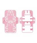 Japanese Bento Decoration Ham Cheese Cutter Rabbit and squrl