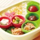 Microwavable Bento Silicone Food Cup 3 Deluxe