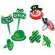 Food Decorating Pick Puffy Ring Leprechaun St Patrick Clover