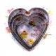 Bento Decoration Ham Cheese Cookie Cutter Heart Cut Out