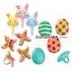 Food Decorating Pick Puffy Ring Bunny Egg