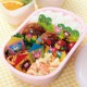 Microwavable Bento Baran Food Partition Sheet Set Animal 32pcs