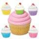 Edible Bento Decoration Make Cute Royal Icing Cupcake 12 pcs