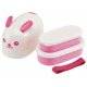 Mini 2 Tier Rabbit Bento Snack Box 330 ml 