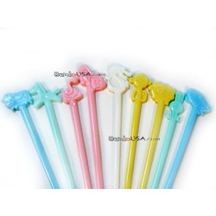 Japanese Bento Cute Long Food Pick 30 pcs