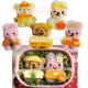 Decorative Bento Rice Mold set with Plate Cutter - Dolls