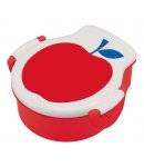 Tight Die Cut Red Apple Bento Lunch Box 500 ml