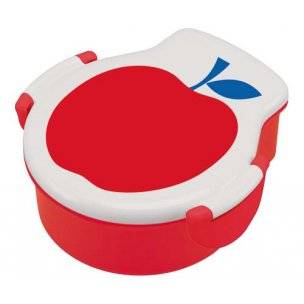 Tight Die Cut Red Apple Bento Lunch Box 500 ml Tight Die Cut Red Apple Bento Lunch Box 500 ml
