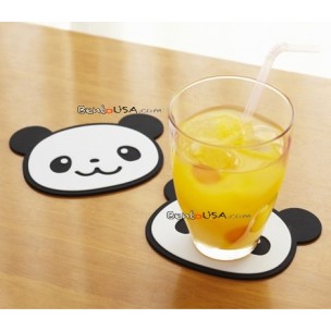 Silicone Panda Coaster set of 2