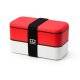 Monbento Bento Lunch box Red and white
