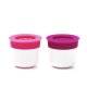 Bento Sauce Container Dipping Mayo Cup Fuschia Pink