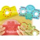 Decorative Bento Plate Cutters 4 Animal and Rice Mold