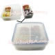 Microwavable Airtight Easy Bento Lunch Box 4 Sections