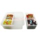 Microwavable Airtight Easy Bento Lunch Box 4 Sections