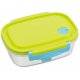 Fully Microwave Tight Bento Lunch Box Green 720 ml