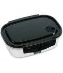 Fully Microwave Bento Lunch Box Black