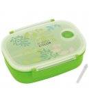 3 Sections Vacuum Bento Lunch Box 600ml Green Forest