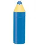 Blue Color Pencil Water Bottle 220ml