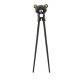 Japanese Assisted Chopsticks 3D Dark Brown Bear