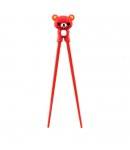 Japanese Assisted Chopsticks Silicone Red Bear