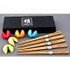 Family 5 piece Fortune Cookie Chopstick Set