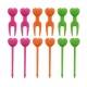 Bento Box Accessory Food Pick Heart 12 pcs