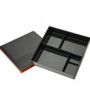 Square Bento Lunch Box Food Storage Removable 4 Compartments
