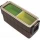 Section Bento Box Lunch Box Set Slim with Silicone Cups