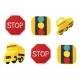 Food Decorating Party Ring School Bus Back to School