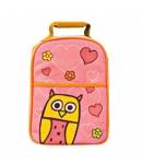 Multi-Purpose Bento Lunch Tote Insulated Bag Owl Hoot