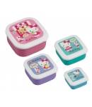 Microwavable Nested Container 3pcs Hello Kitty