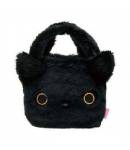 San-X Kutushitanyanko Plush Furry Tote Bag