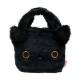 Multi Purpose San-X Kutushitanyanko Plush Furry Tote Bag