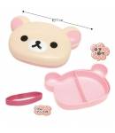 Rilakkuma Die Cut  Bento Lunch Box with Removable Divider