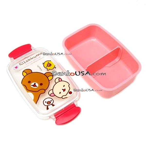 Microwavable 500ml Rilakkuma Bear Bento Lunch Box All Things For Sale