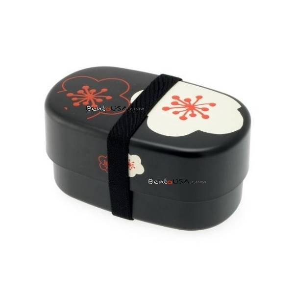 Microwavable Japanese Bento Box Lunch Black Plum - All Things For Sale