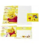 Winnie the Pooh Letter Set with Envelope and Sticker YELLOW