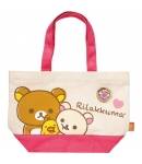 Bento Lunch Box Tote Bag Rilakkuma Bear Face