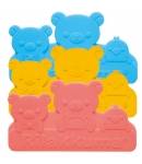 Silicone Japanese Bento Baran Sheet Reusable Bear Frog