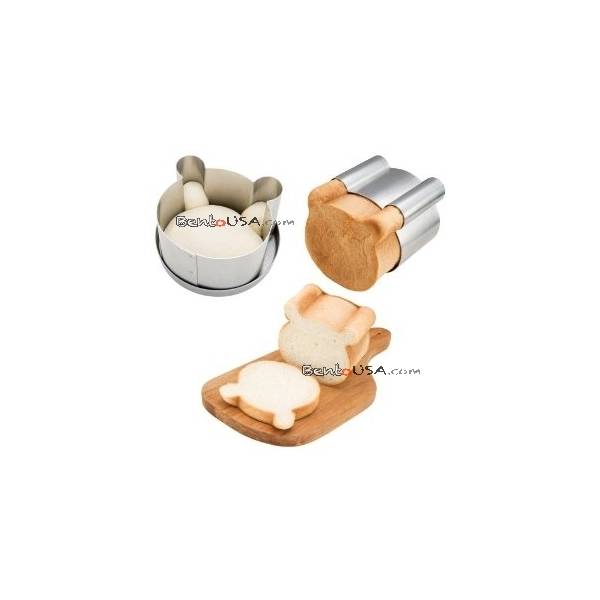 Japanese Loaf Pan Bread Mold Cute Bear Shape